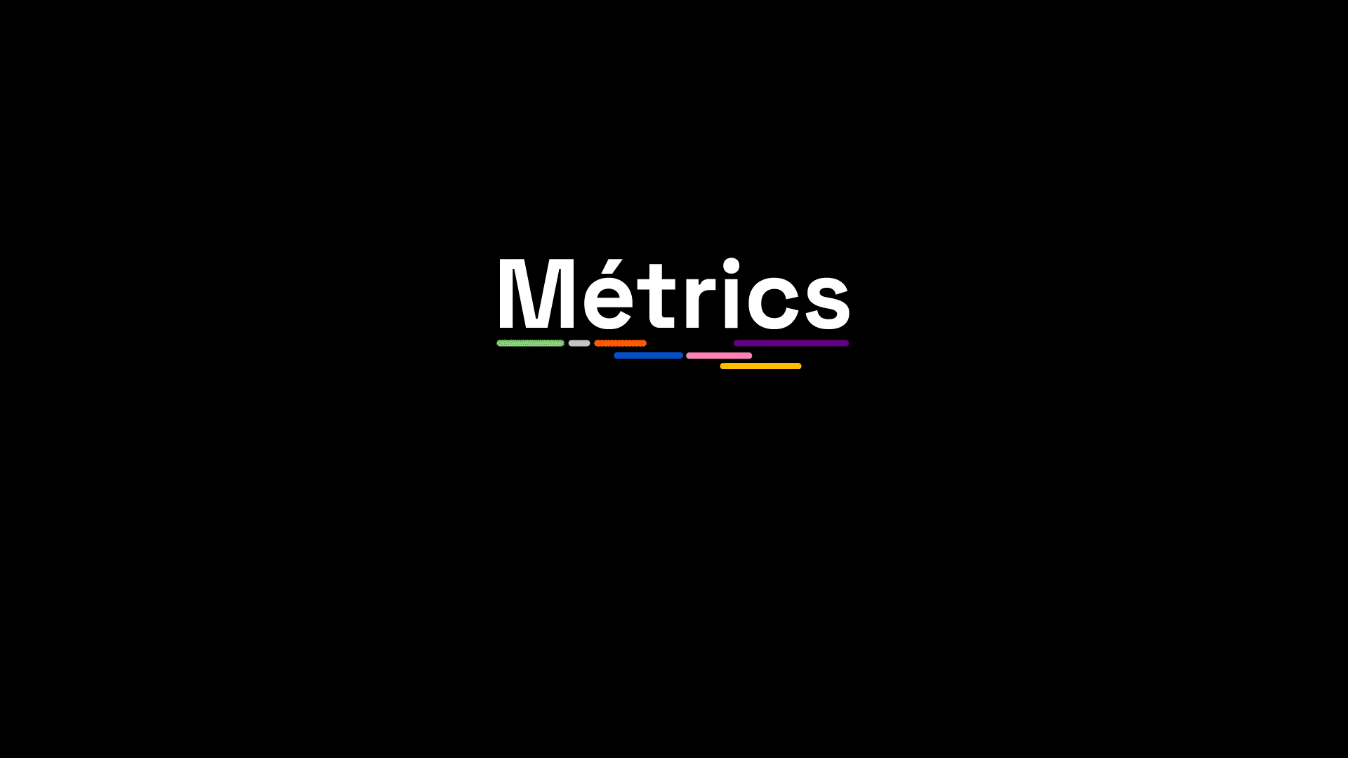 Métrics